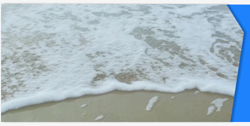 Beach sea waves stock footage