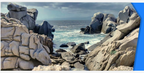 Capo Testa Sardinia stock footage