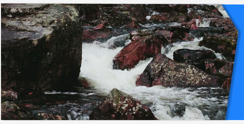 Wild river stock footage