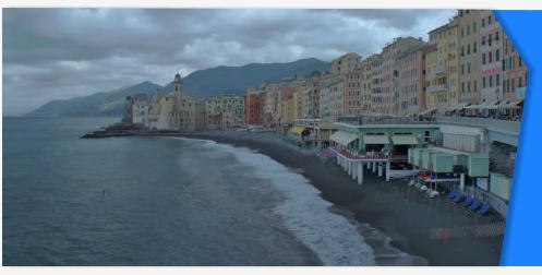 Camogli Italy stock footage