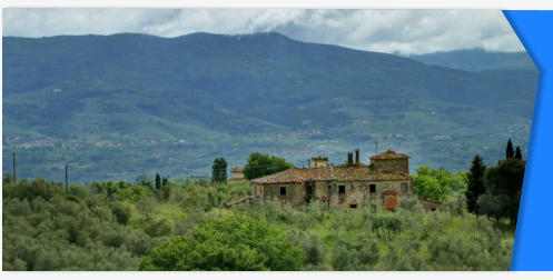 Rural Tuscany stock footage