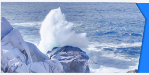 Crashing wave stock footage