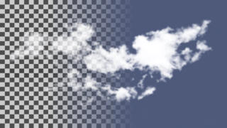 Sky Filler - Real Clouds - Transparent Background - Alpha Channel - Pre-Keyed