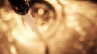 Tap water stock footage