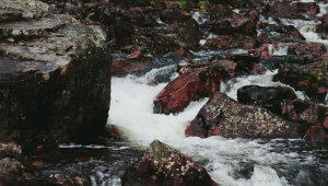 Rock river stock footage