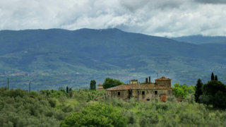 Rural Tuscany stock footage