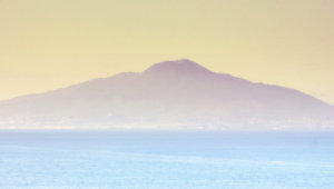 Mount Vesuvius stock footage