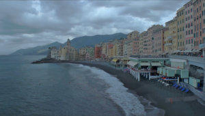 Camogli Italy stock footage