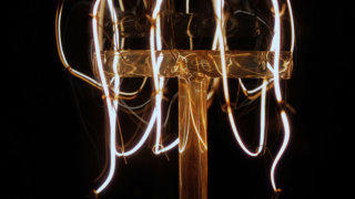 Incandescent filament light bulb stock footage