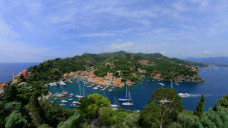 Portofino Italy stock footage