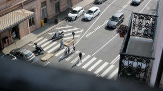 Pedestrian stock footage