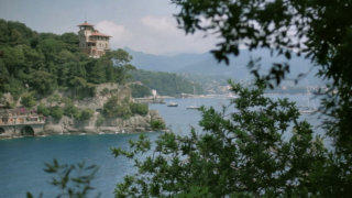 Italian Riviera stock footage