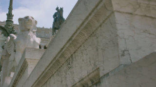 Rome Altare della Patria stock footage