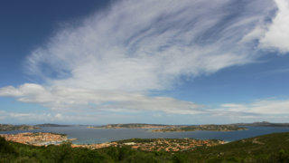 Palau Sardinia stock footage